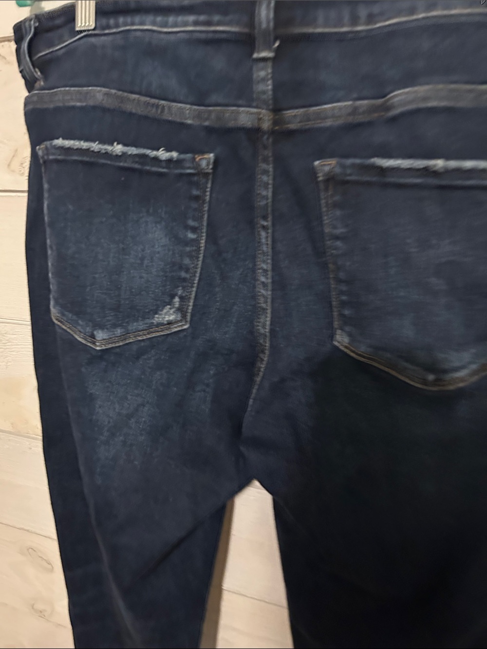 VERVET Dark Wash Distressed Women’s Jeans 14 - Picture 8 of 10